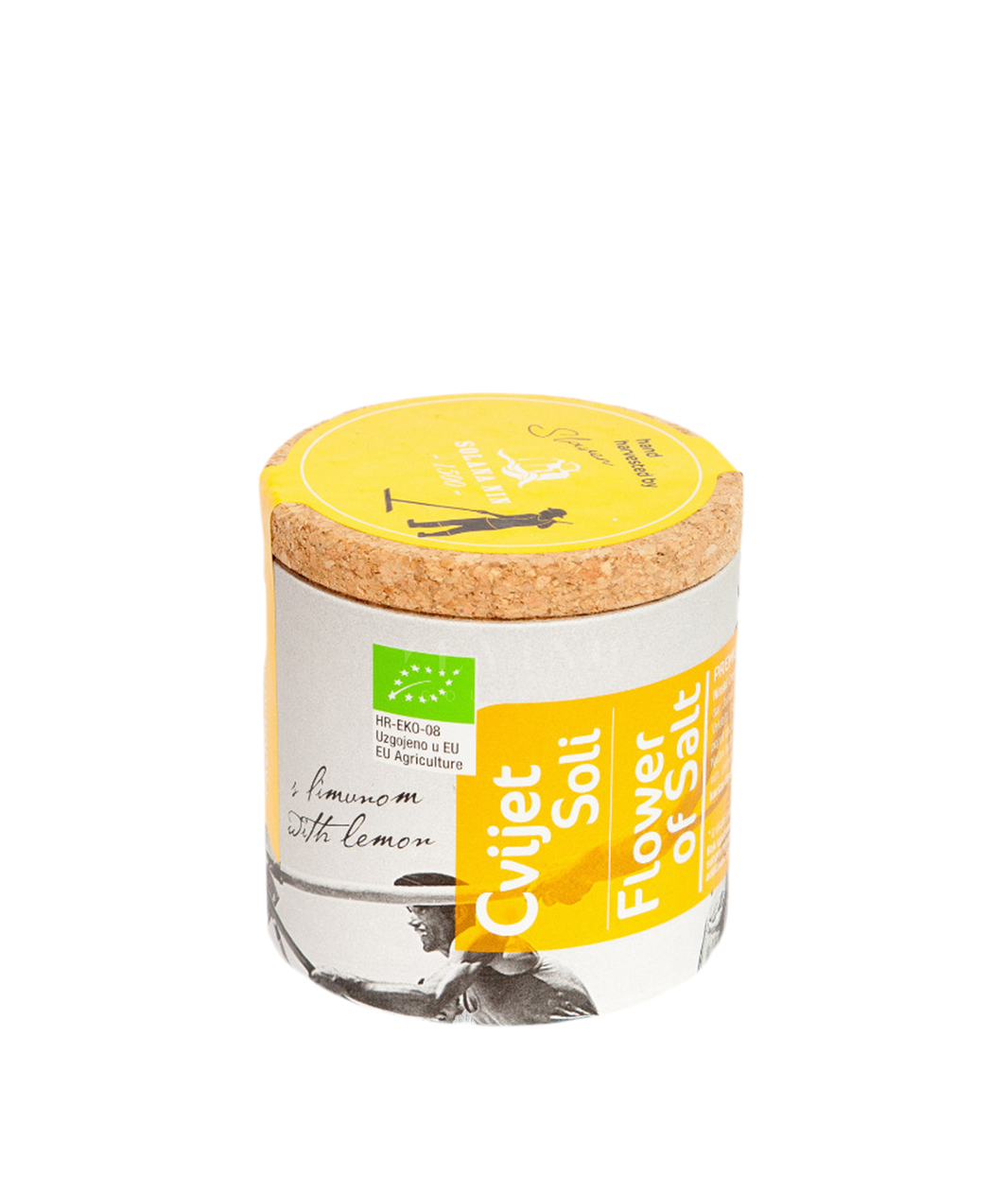 Solana Nin Cvijet Soli – Fleur de Sel mit Zitrone ZeVino Gourmet