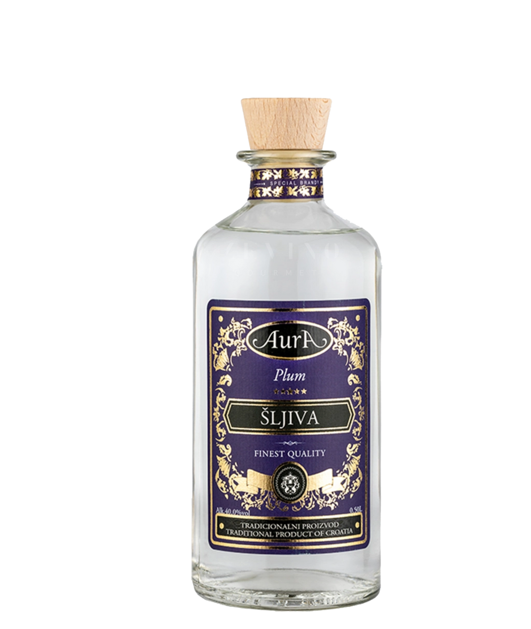 Aura Sljivovica – Pflaumenschnaps 0,5l ZeVino Gourmet