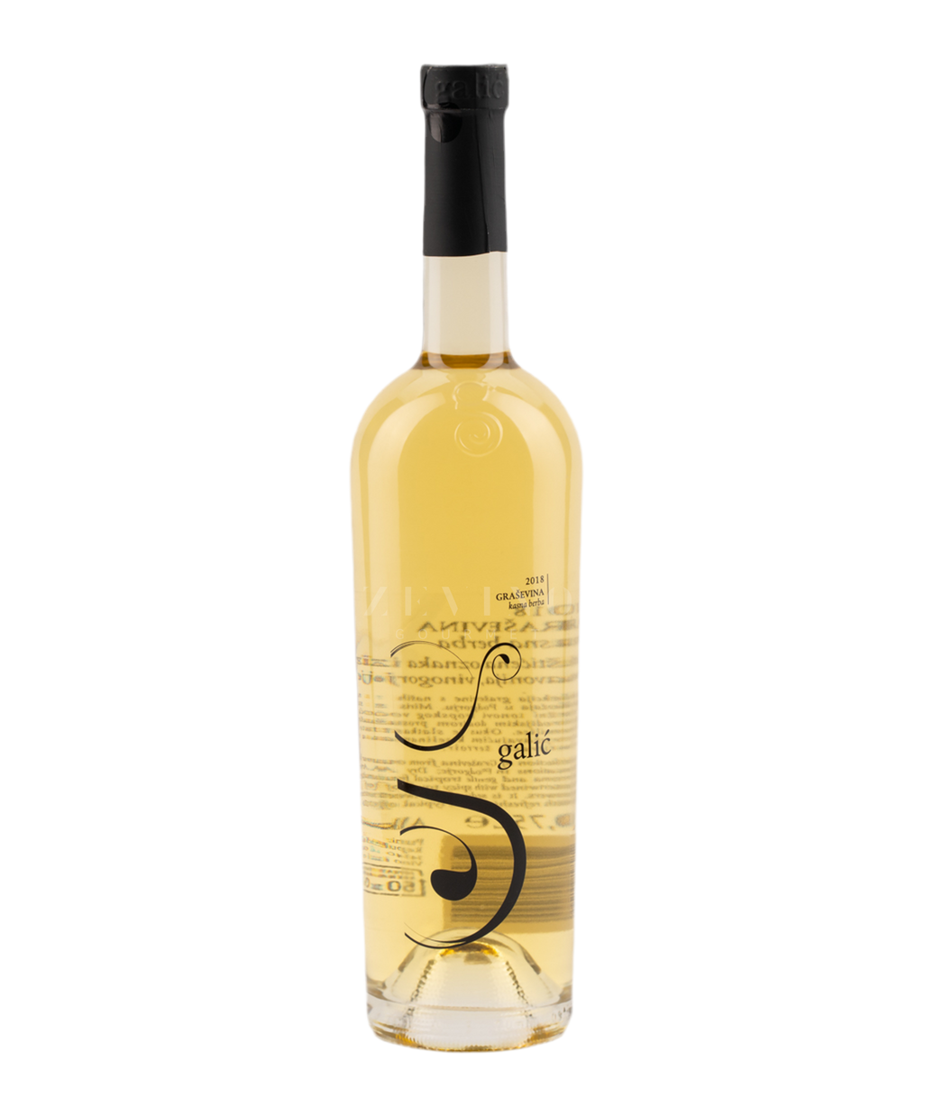 Galić Graševina Kasna Berba 0.75l ZeVino Gourmet