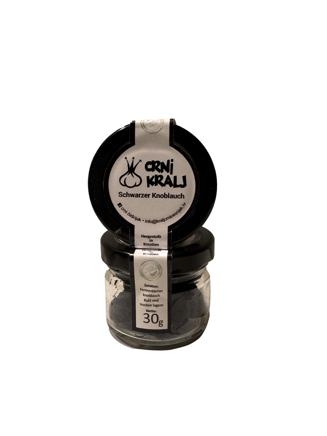 Crni Kralj – Fermentierter Schwarzer Knoblauch